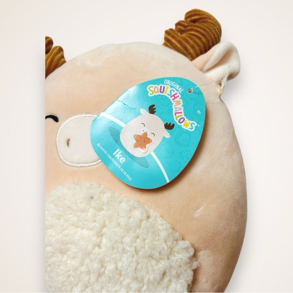 NWT 8” Ike the Moose Squishmallow - Picture 2 of 3